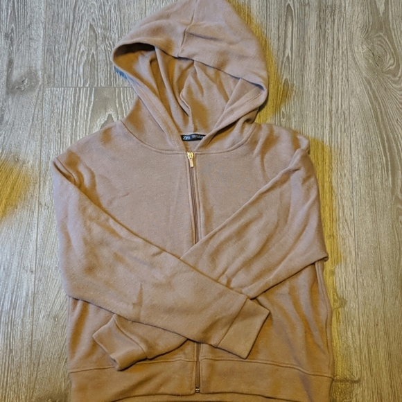 ZARA | Zip-up Hoodie - Picture 2 of 3